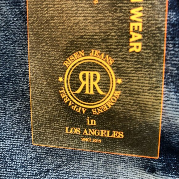 NWT Risen Jeans Womens Felecia Jeans Size 3XL High Rise Straight Leg Casual Blue - Picture 10 of 16
